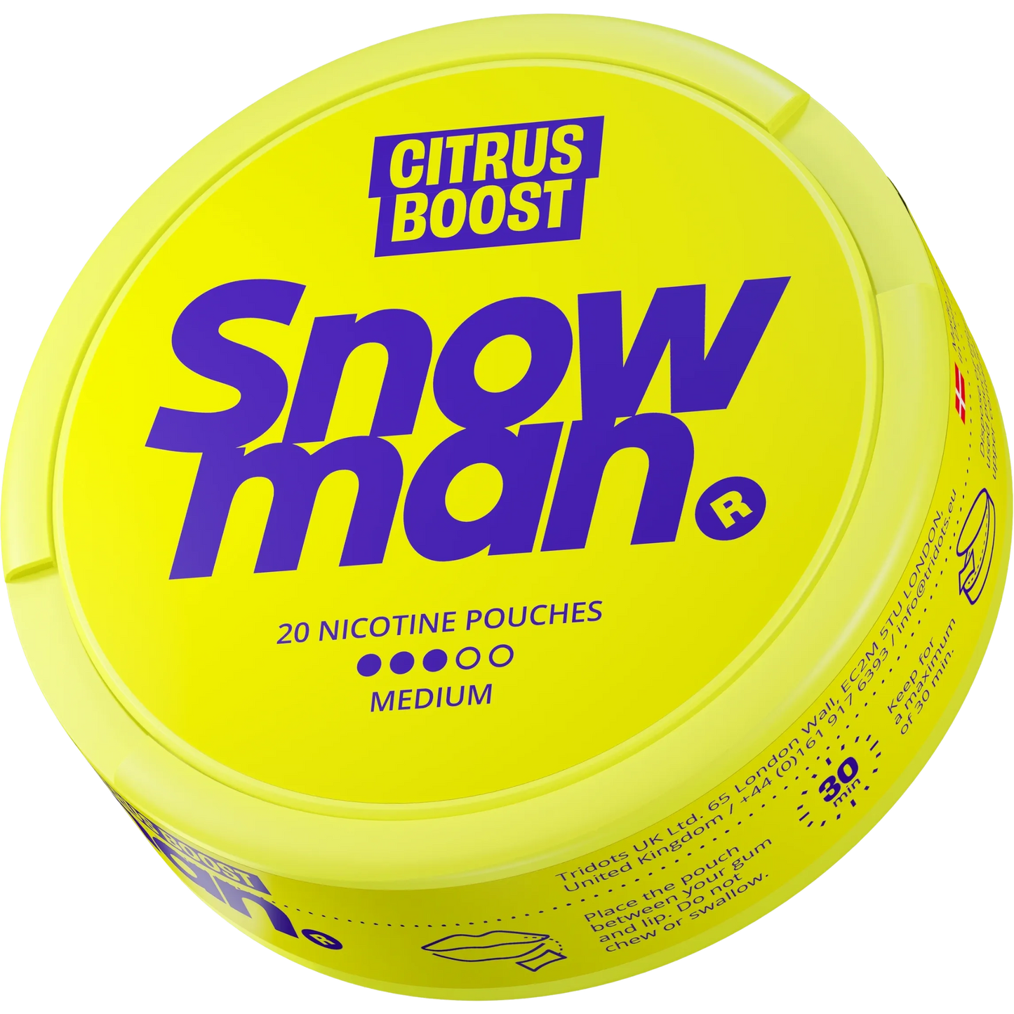 9 MG Snowman Citrus Boost