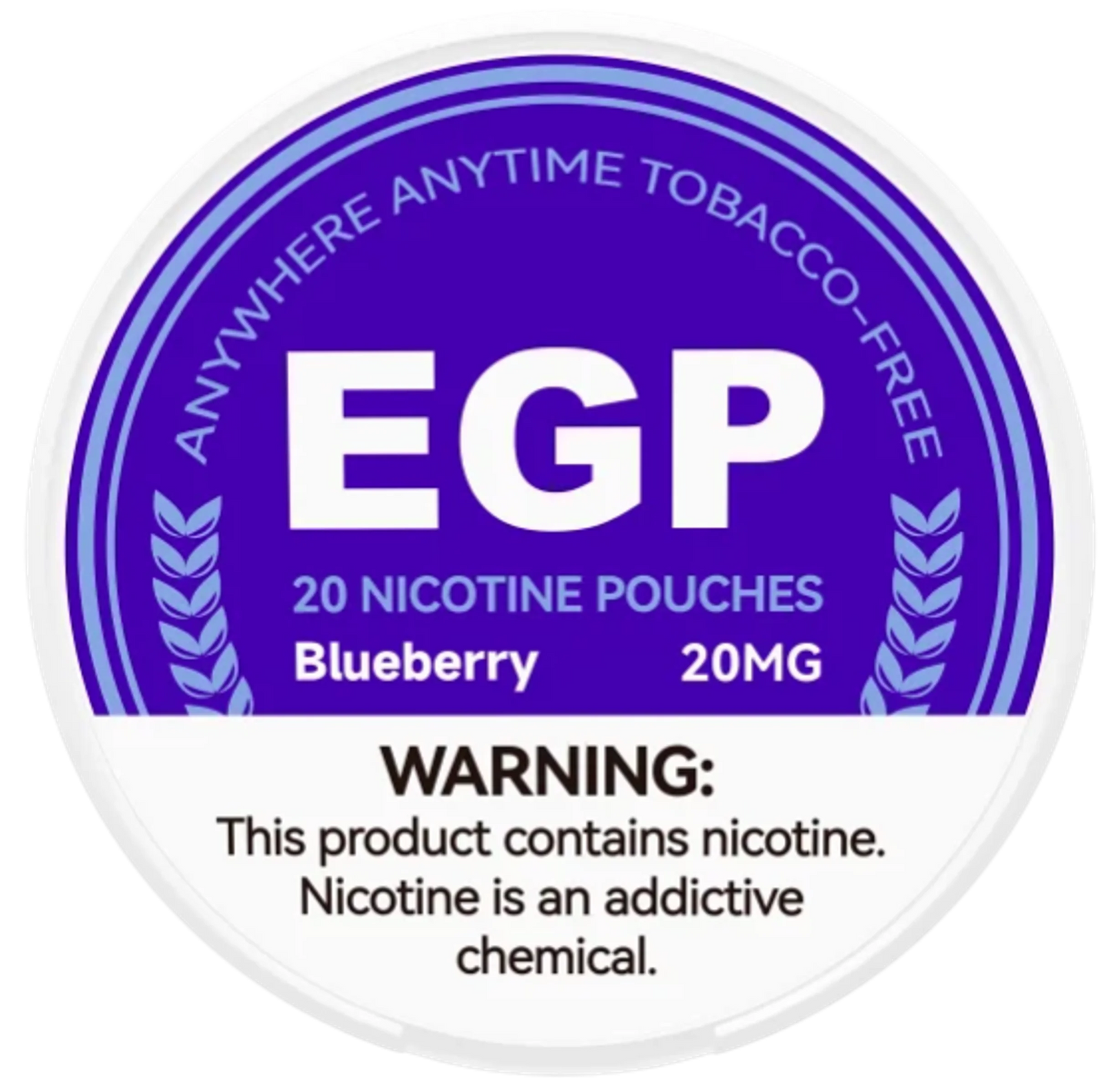 20 MG EGP Blueberry