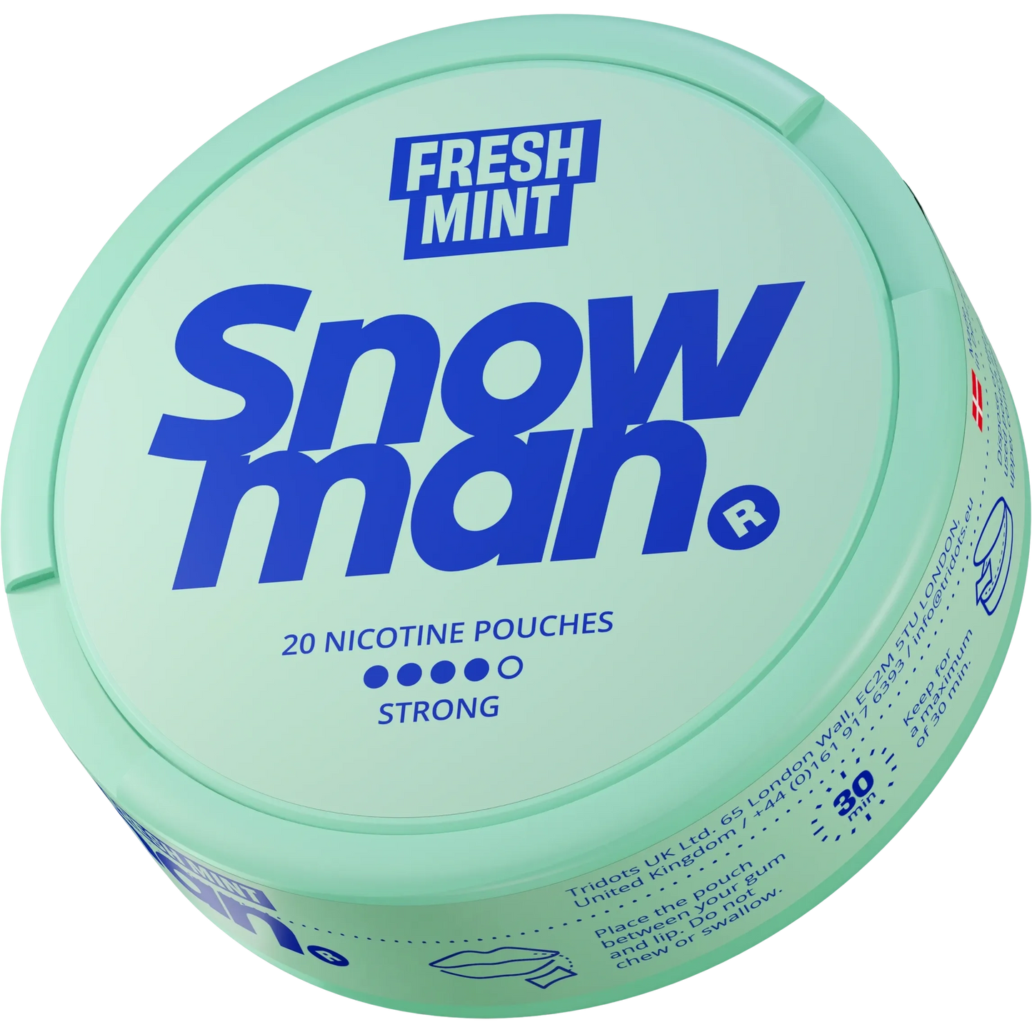 12 MG Snowman Fresh Mint