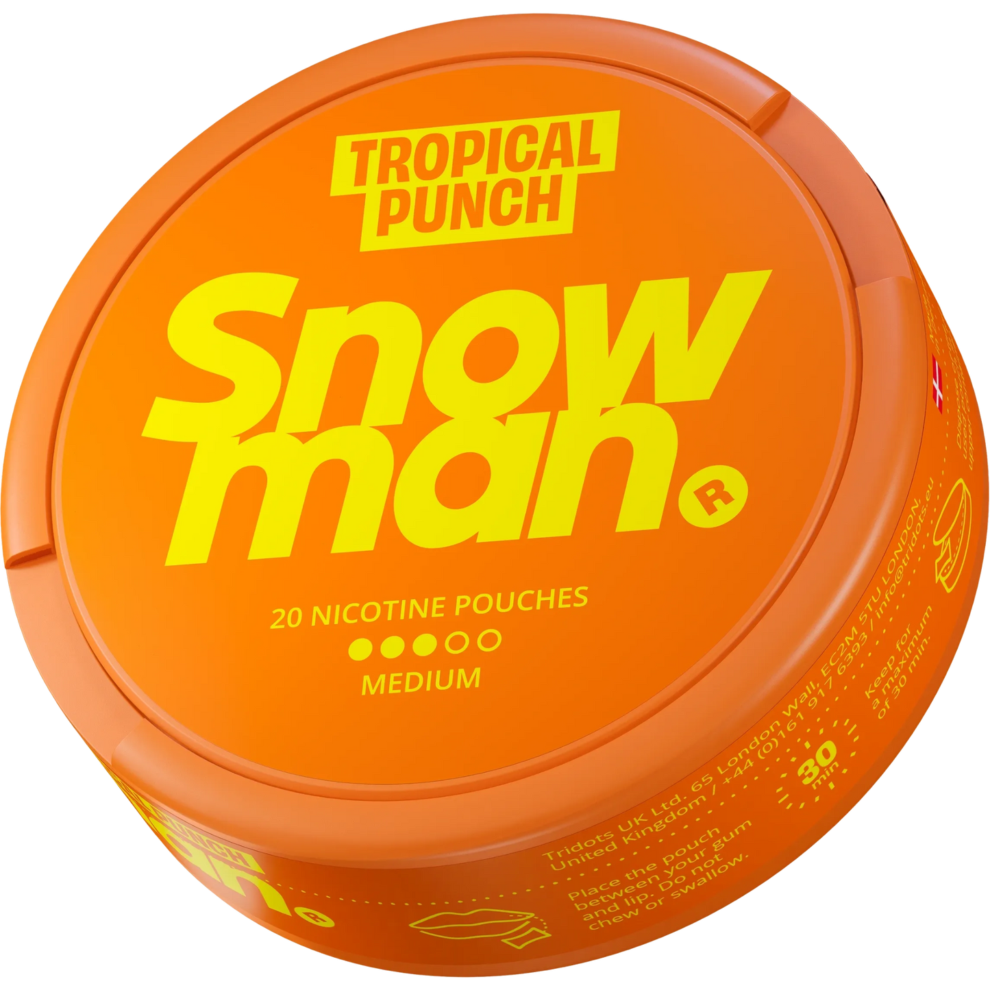 9 MG Snowman Tropical Punch