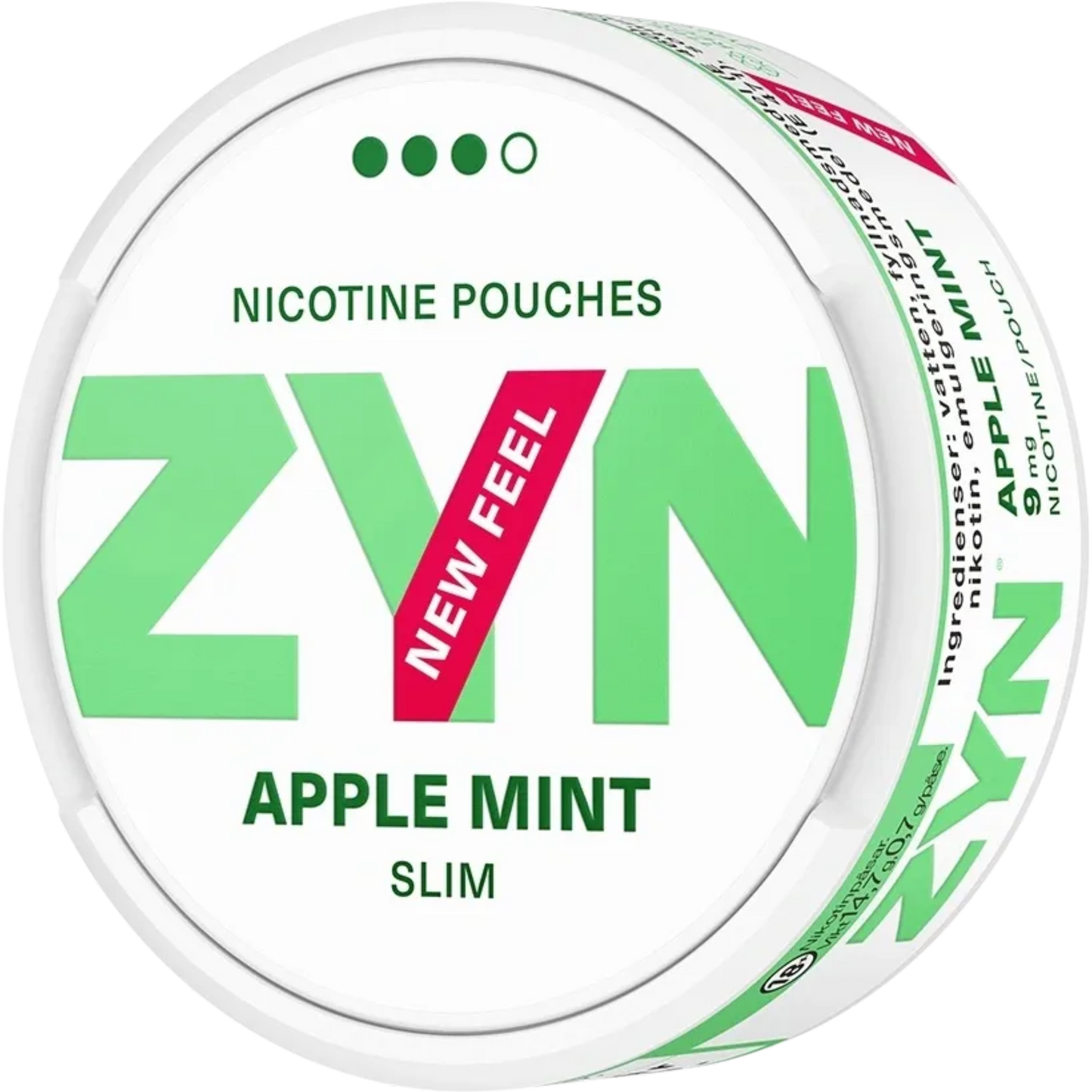 9 MG ZYN Apple Mint