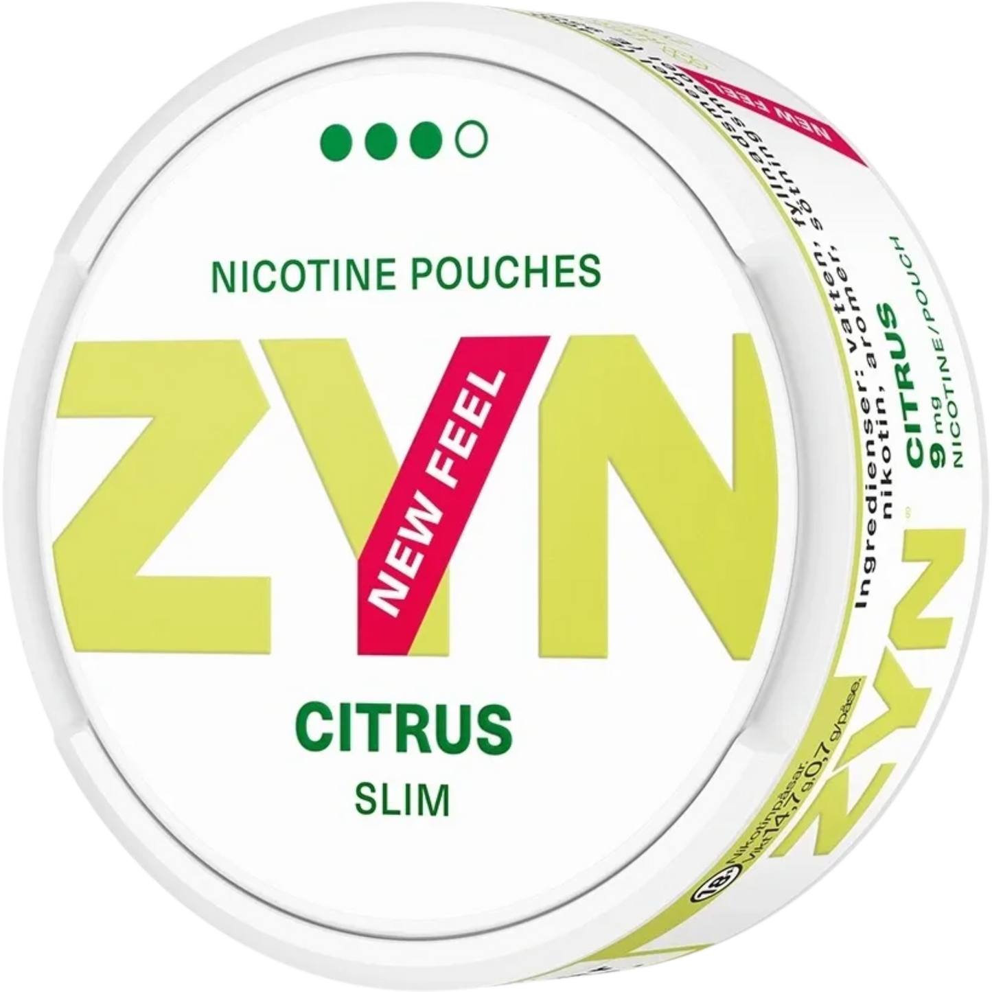 9 MG ZYN Citrus