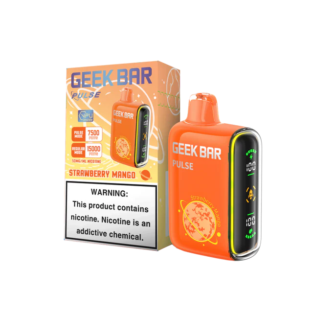 50% GEEK BAR Pulse 15000 Puffs Disposable - 50MG/ML Nicotine