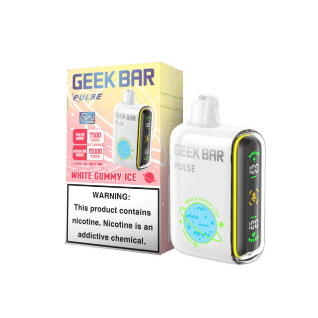 50% GEEK BAR Pulse 15000 Puffs Disposable - 50MG/ML Nicotine