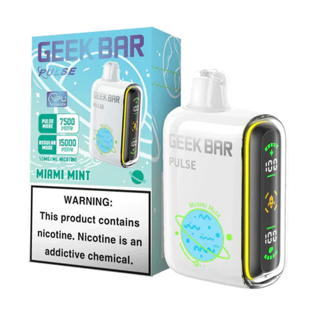 50% GEEK BAR Pulse 15000 Puffs Disposable - 50MG/ML Nicotine