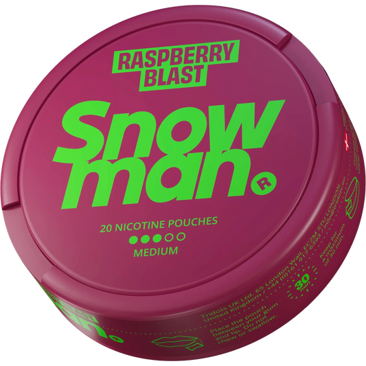 12 MG Snowman Raspberry Blast