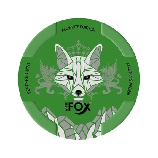 12 MG White Fox Peppered Mint
